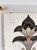 “Sovereign” Art Deco Floral Fragment| Hand-Textured Acrylic Frame Wall Art For Sale - Image 6 of 9