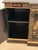 Black Lacquer Hand Painted Chinoiserie Credenza From Drexel Heritage For Sale - Image 9 of 12