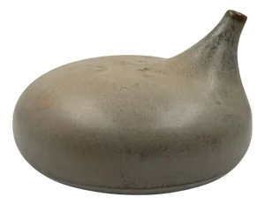 Mid-Century Organic Modern Gres Vase from Franco Bucci, Italy, 1970
