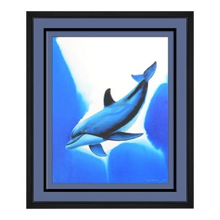 Blue Dolphin Sea, Robert Wyland For Sale