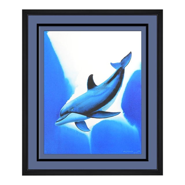 Blue Dolphin Sea, Robert Wyland For Sale