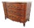 Louis XV Cherry Carved 3 Drawer Commode / Dresser For Sale