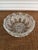 Beautiful antique pressed glass bowl attributed to Northwood Glass Company, featuring an intricate hobstar and geometric...