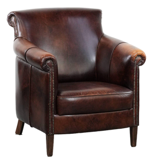 Club Chair in Cowhide
