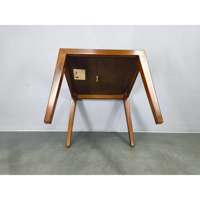Square Coffee Table by Severin Hansen for Haslev, Denmark 1960s For Sale - Image 9 of 10
