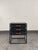 Design Plus Gallery presents a Three Drawer Side Table by an unknown brand. The case is wrapped in black wood veneer and...