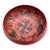 Large Vintage Norwegian Rosemaling Hand-Painted Wooden Bowl, 15" For Sale