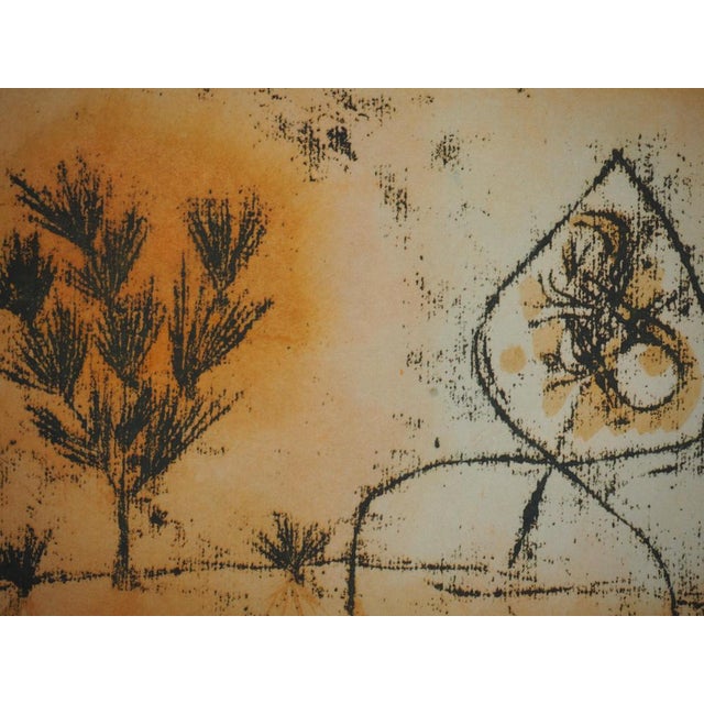 After Paul Klee, Winter Journey, 1964, Lithograph and Stencil For Sale - Image 4 of 7