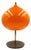 Mid-Century Modern Orange Glass Table Lamp by Alessandro Pianon for Vistosi, Italy, 1960s For Sale