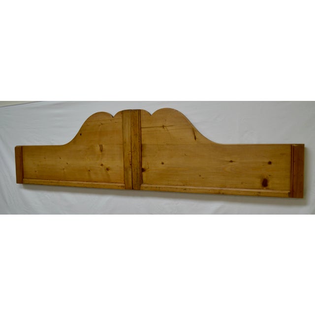 Antique Pine Queen Size Headboard Chairish