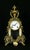 Vintage Brass Mantel Clock with Franz Hermle Movement from Robert Grant, London, 1960s For Sale - Image 12 of 13