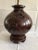 Asian 1940s Bronze Table Lamp with Bird on Asian Style Wood Base For Sale - Image 3 of 11