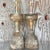 Vintage Rustic Sculptural Turned Wood Table Lamps, Pair For Sale - Image 4 of 14