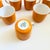 Mid Century Mikasa Pastelle Orange and White Mugs - Set of 7 For Sale - Image 10 of 10