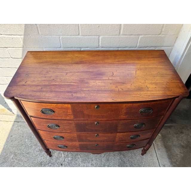 Antique New England Federal Chest of Drawers / Dresser For Sale - Image 12 of 12