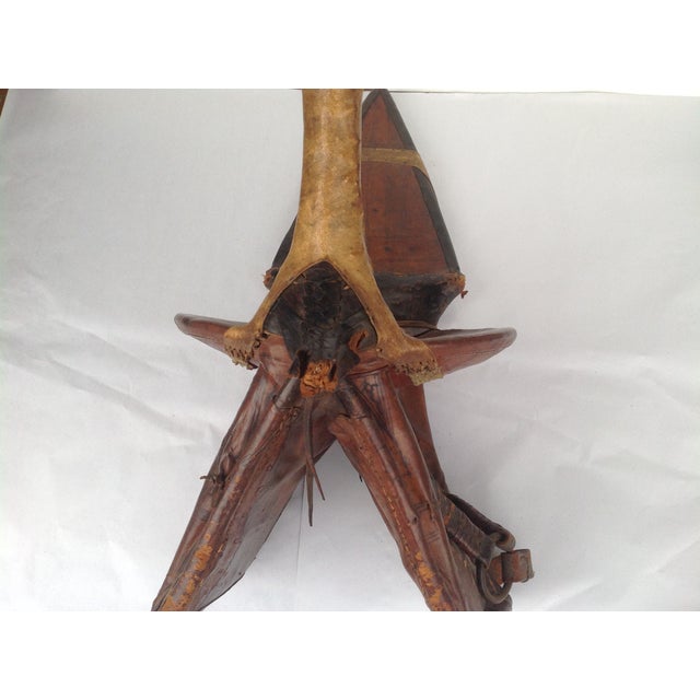 Antique Dromedary Saddle, Afghanistan, 1890s For Sale - Image 9 of 11