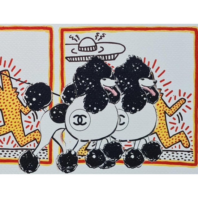 Paper Death Nyc - Queen Elizabeth II - Limited Edition With Certificate For Sale - Image 7 of 11