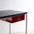 1930s Small Vintage Bauhaus Desk in Red and Black Lacquered, 1930s For Sale - Image 5 of 8