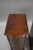 Wood Mahogany Bow Front Bedside Chests of Drawers, 1920, Set of 2 For Sale - Image 7 of 9