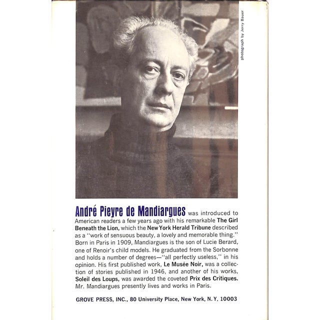 1960s "The Motorcycle" 1965 De Mandiargues, Andre For Sale - Image 5 of 5