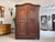 Baroque hall wardrobe made of oak. Dimensions: Height x Width x Depth 197 x 150 x 65 cm. For sale is an original piece...