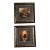 Pair of Framed Headless Horseman Halloween Art Prints, 13” X 13” For Sale