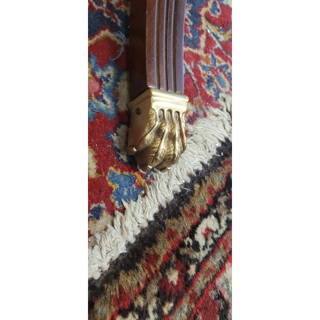 1940s Mahogany Drum Center Table For Sale - Image 11 of 16