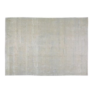 New Moroccan Modern Hand Knotted Rug, 10x14'5 For Sale