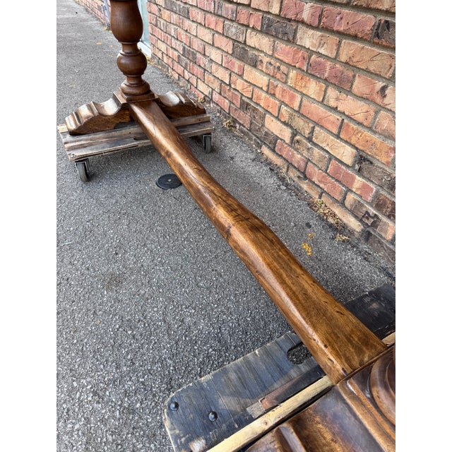 English 19th Century French Refectory Console/ Dining Table For Sale - Image 3 of 13