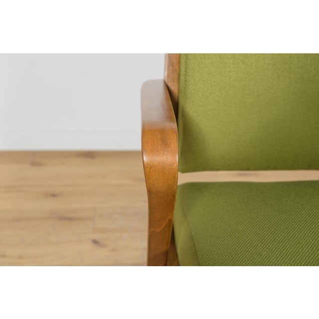 Armchair by Selman Selmanagic for Veb Deutsche Werkstätten Hellerau, Germany, 1950s For Sale - Image 12 of 16