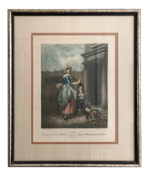 1812 Hand-Colored Engraving by Francis Wheatley – “Do You Want Any Matches?” | Cries of London