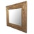 Contemporary Deep Grain Rustic Wood Wall Mirror For Sale - Image 3 of 8