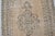 1950s Vintage Handwoven Oushak With Floral Medallion For Sale - Image 5 of 10