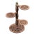 Cast Iron Adjustable Three Tier Plant Stand For Sale