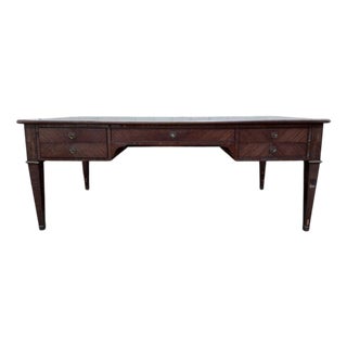 Louis XVI Style Marquetry Desk For Sale