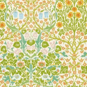Morris & Co Blackthorn Wallpaper in Spring - a Sample