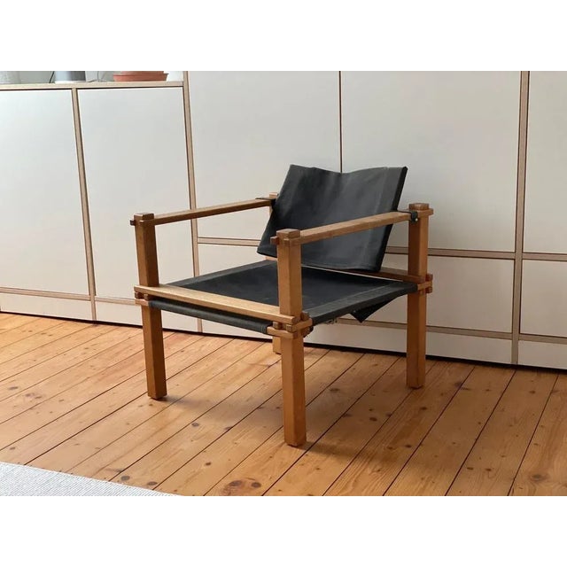 Safari Armchair from Bofinger, 1950s For Sale - Image 3 of 11
