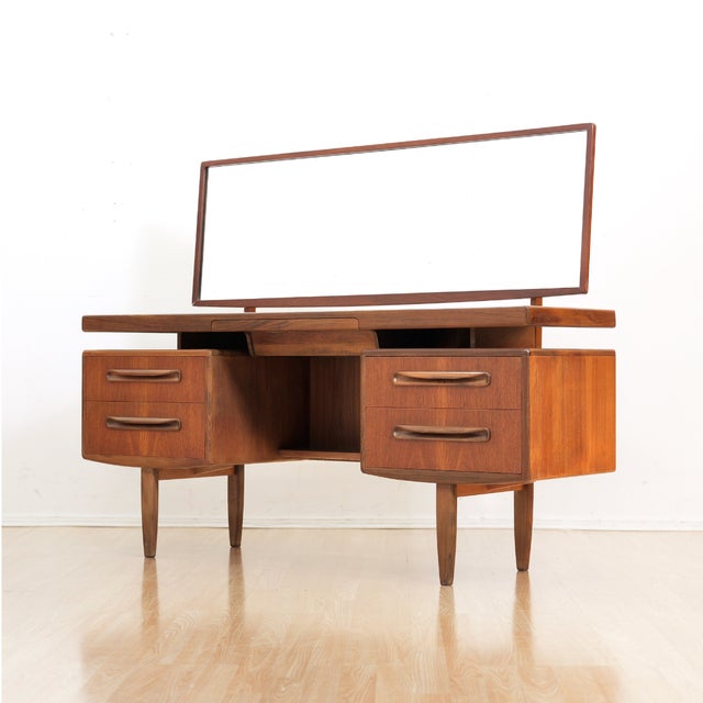 Paint Mid Century Teak Fresco Vanity by Vb Wilkins for G Plan For Sale - Image 7 of 9