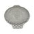 1940s Vintage Clear Pressed Glass Cake Plate With Handles in 'Waterford' Pattern by Anchor Hocking For Sale - Image 5 of 12