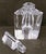 1960s Vintage 1960s Moser Perfume Bottle Lead Free Crystal Damage Free For Sale - Image 5 of 6