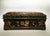 Rococo Venezian Lacquered Dark Blue Wooden Box with Golden Decoration, 1750 For Sale - Image 3 of 18