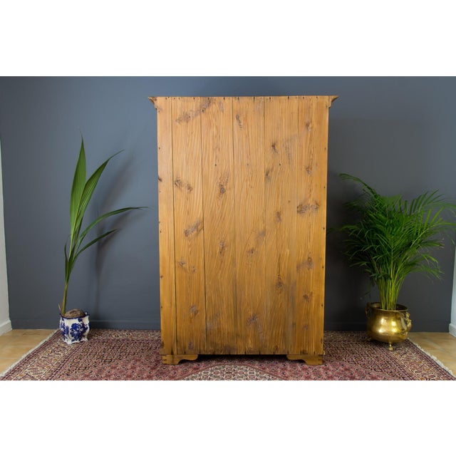 Wood Pine Cabinet, 1920s For Sale - Image 7 of 18
