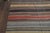 1970s 1970s Vintage Handmade Wool Cotton Red Runner Rug For Sale - Image 5 of 11