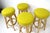 Mid Century Tiki Bamboo Bar With 4 Stools For Sale - Image 11 of 13