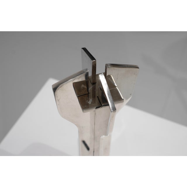 Gray Candlestick by Marcel Breuer for Gavina, Italy, 1960s For Sale - Image 8 of 18