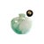 Antique Chinese Mottled Green Jadeite Snuff Bottle, Circa 1900 For Sale In Charleston - Image 6 of 7