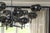 Contemporary Donghia Renaldo 18-Arm Chandelier Grey Glass Globes Polished Chrome Finish For Sale - Image 3 of 11