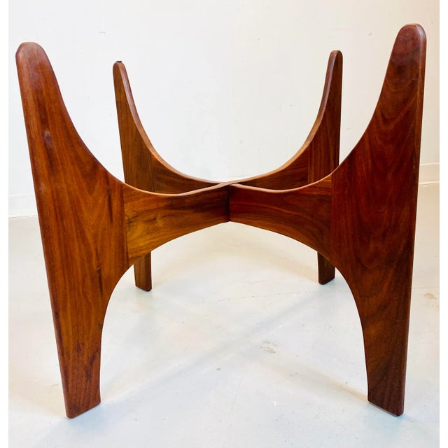 1960s Mid-Century Modern Adrian Pearsall Walnut Side Table for Craft Associates For Sale - Image 10 of 12