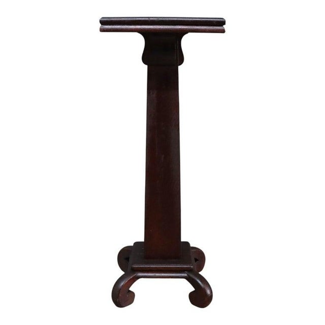 Arts & Crafts Mission Oak Plant Stand C1920 For Sale - Image 6 of 8