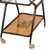Cassina Italian Serving Bar Cart in Sculptural Wood from Cassina, 1954 For Sale - Image 4 of 5